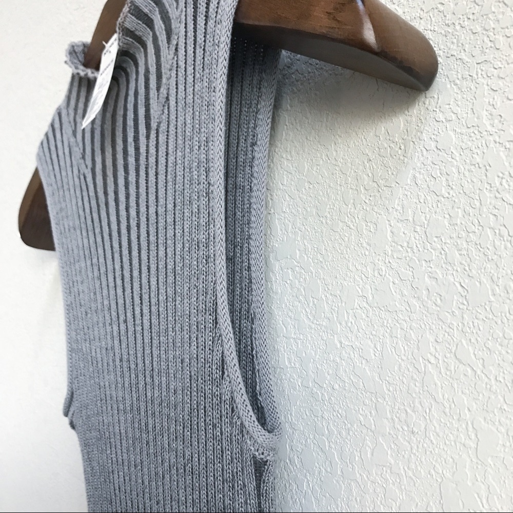 Rock and Republic Ribbed Mock Neck Sweater Tunic - Picture 7 of 7