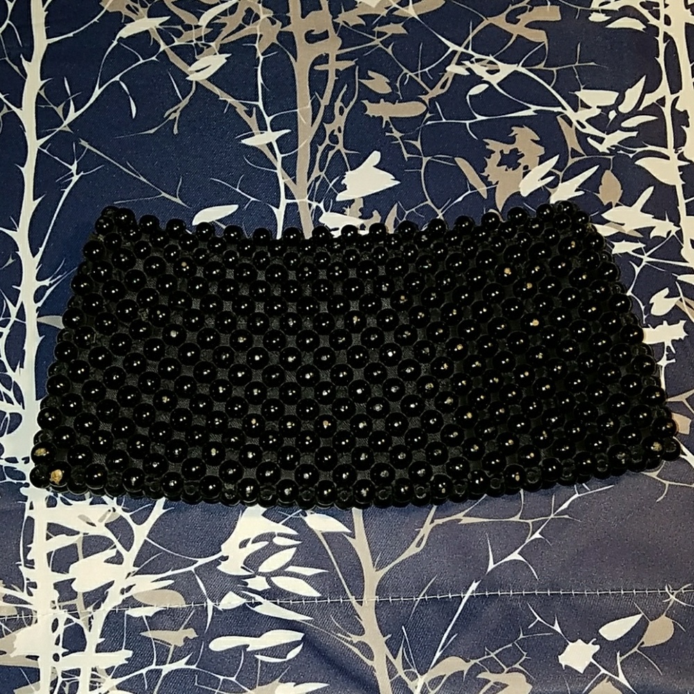 Vintage Black Clutch