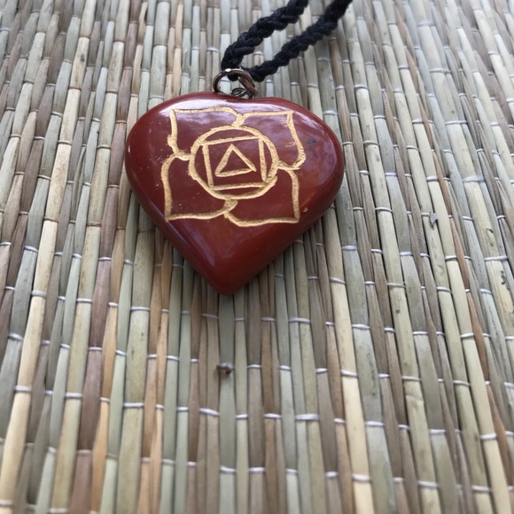Root Chakra Crystal PENDANT • - Picture 4 of 6