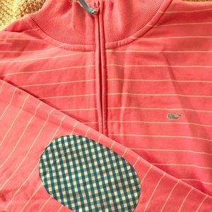 Vineyard Vines Pullover w. Elbow patch detail!
