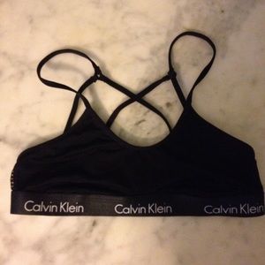 Calvin Klein Black Bralette