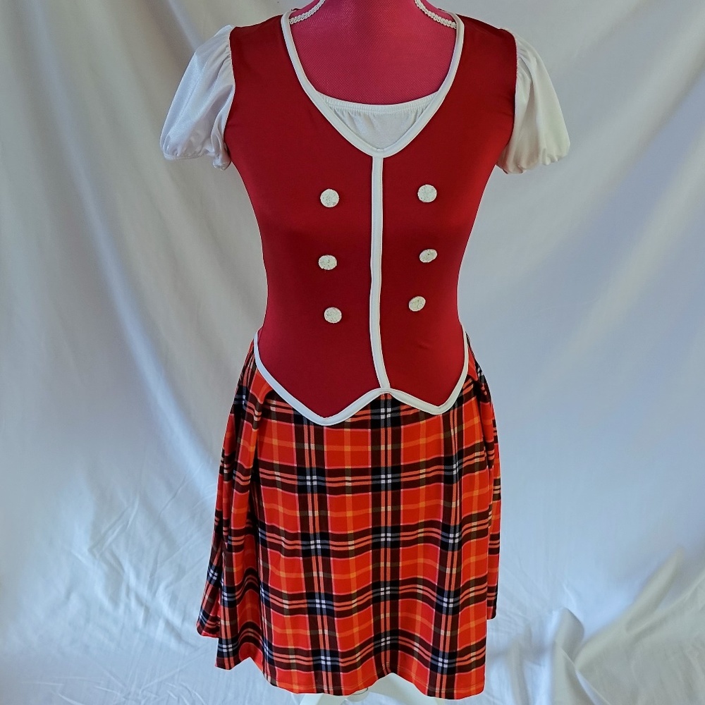 Small Adult Scottish Dance Costume