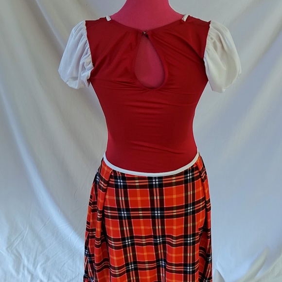Small Adult Scottish Dance Costume - Picture 2 of 4