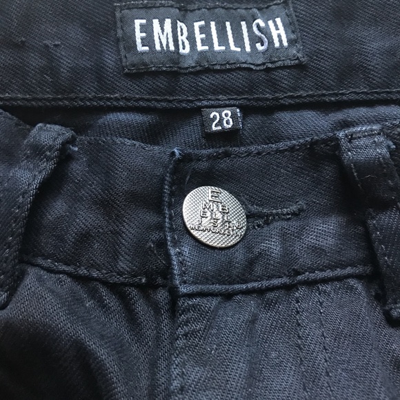 Embellish California Ripped Standard Denim - Picture 4 of 4