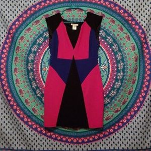 Color block dress