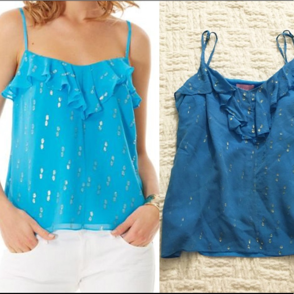 Lily silk top