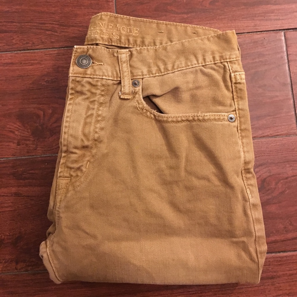 Tan AE jeans