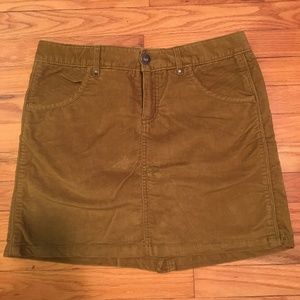 ATHLETA Corduroy Skirt