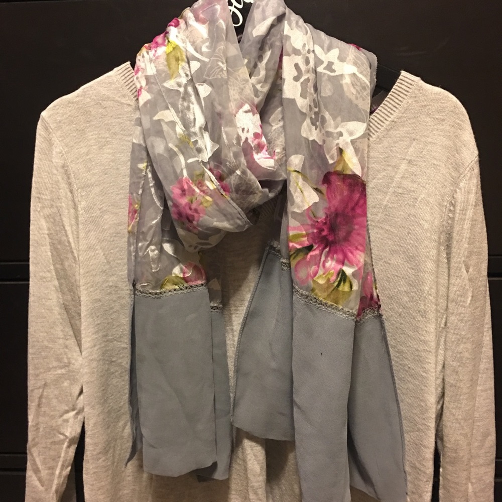 Floral scarf