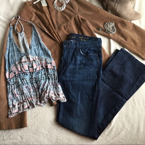 7 For All Mankind Denim - ✌🏼x2HP! {7FAM} High Waist Boho Denim Jean