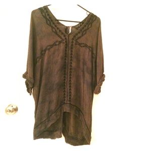 Free People Tribal Tunic Shirt