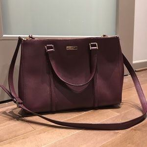Kate Spade Tote: Mulled Wine