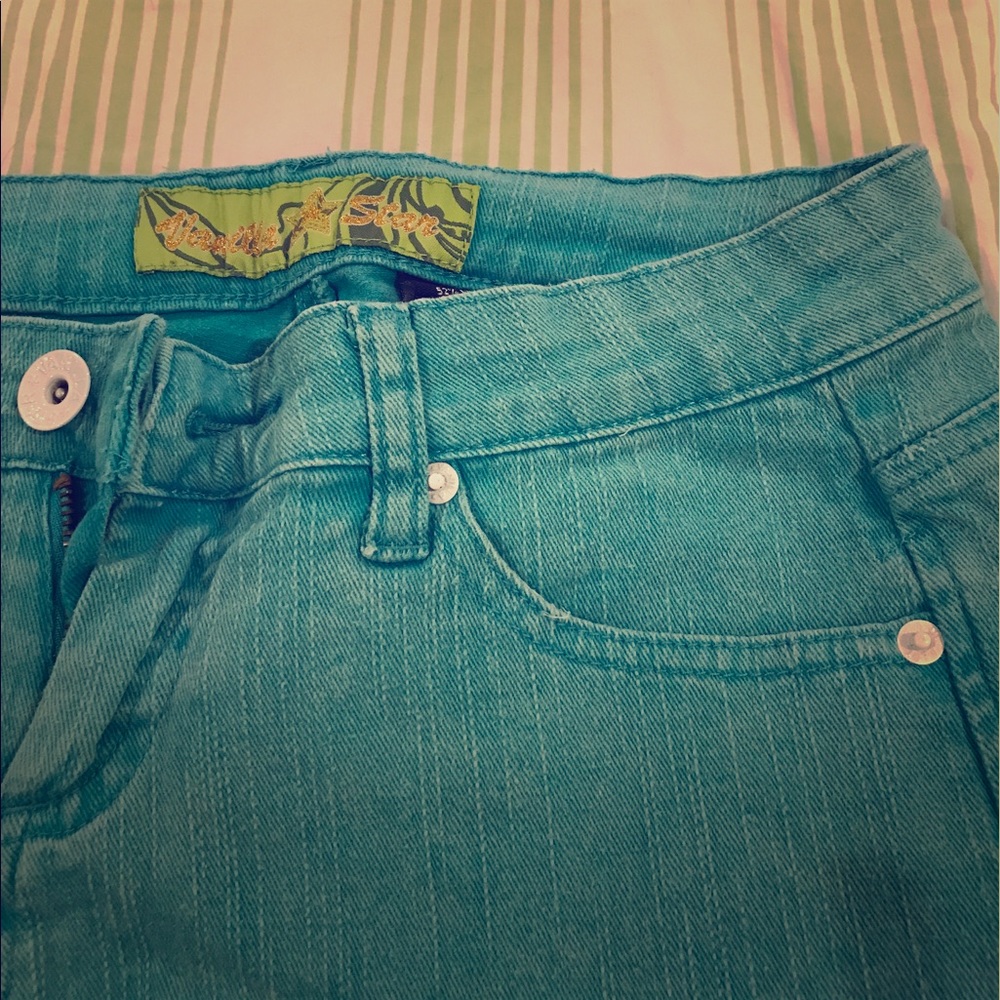 Blue shorts