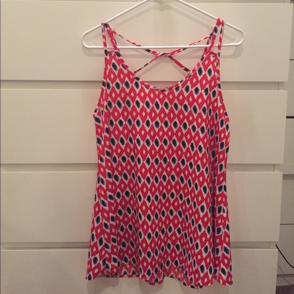 Ikat Printed Tank