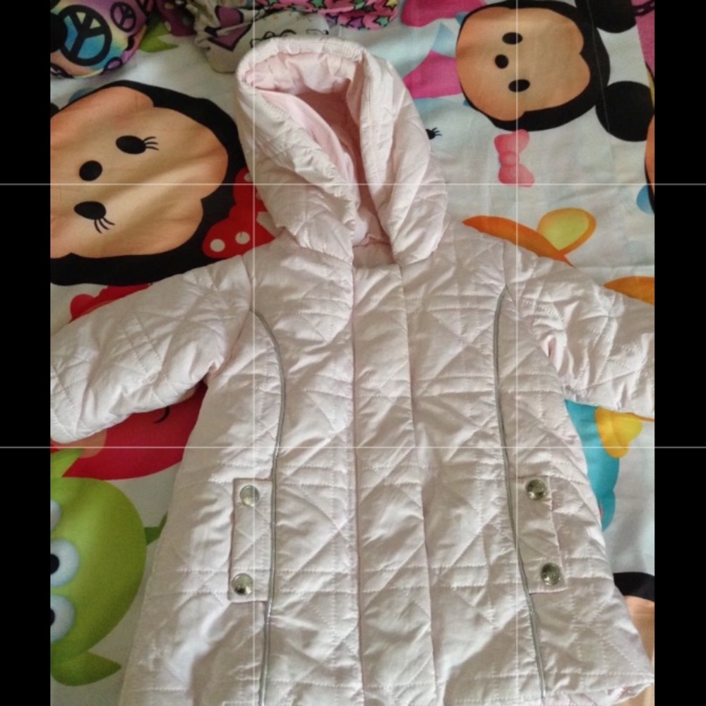 Christian Dior baby girl pink coat 18 months