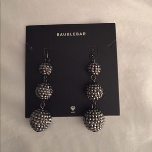 BaubleBar crystal drop earrings