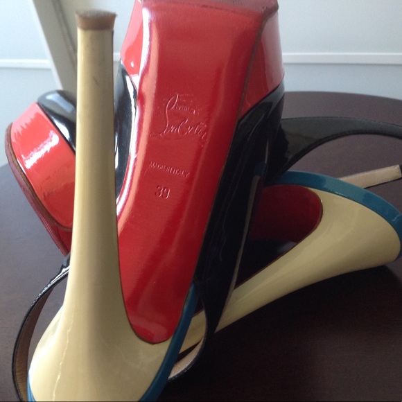 HP!🎈4.20.24🎈Bianca color block slingbacks 👠 - Picture 7 of 8