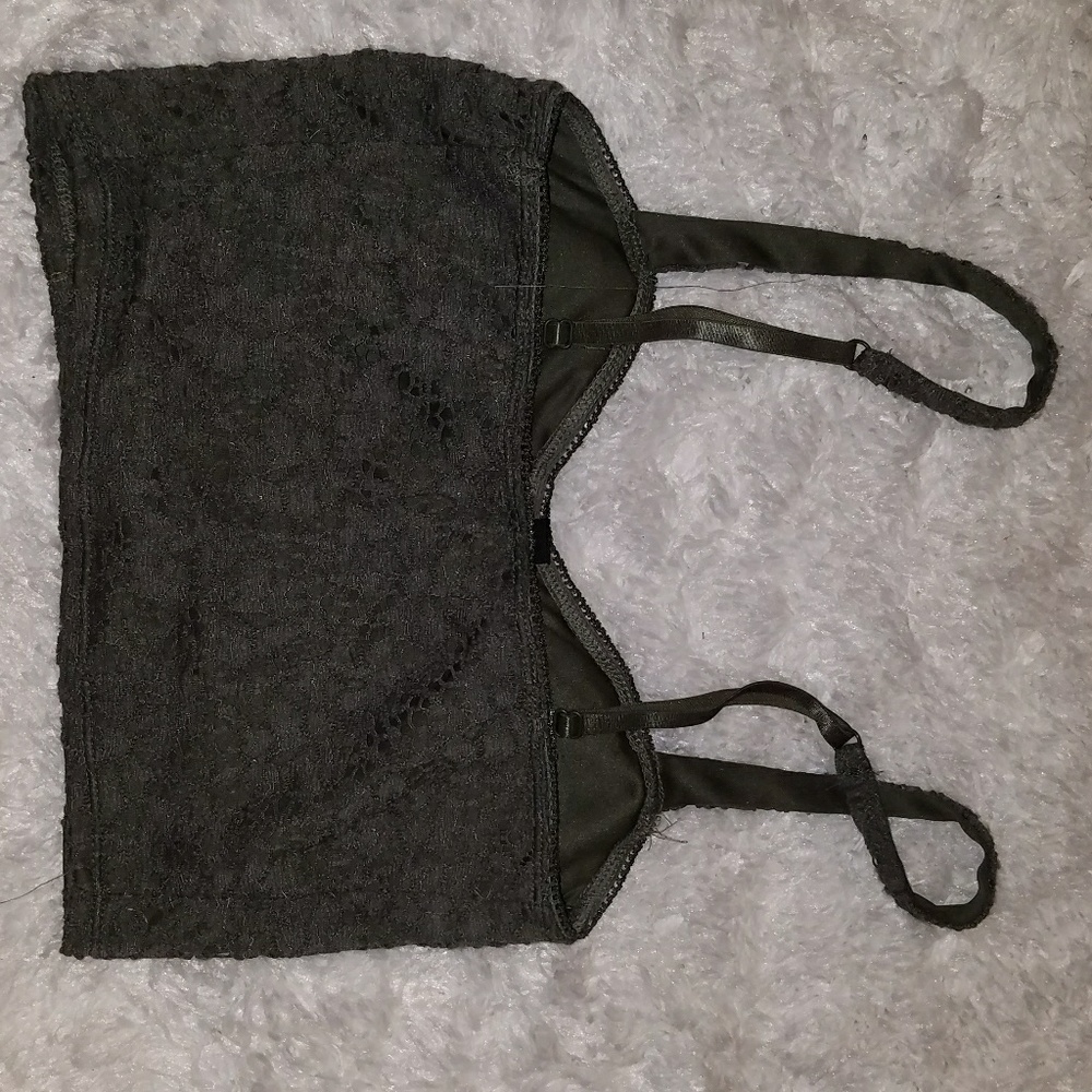 Olive crop top - Picture 2 of 3
