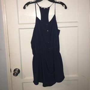Navy blue romper