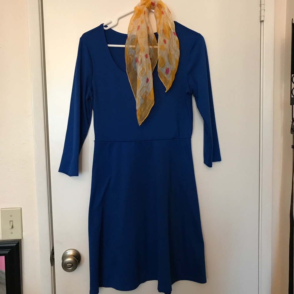 Blue Old Navy A-Line dress