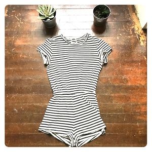 Soft jersey American Apparel t-shirt romper