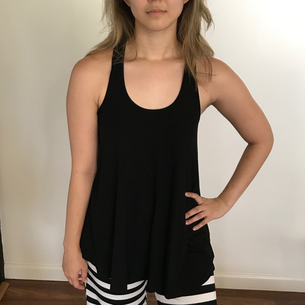 Fighting Eel - Hi/Lo Swing Tank Top - BLK