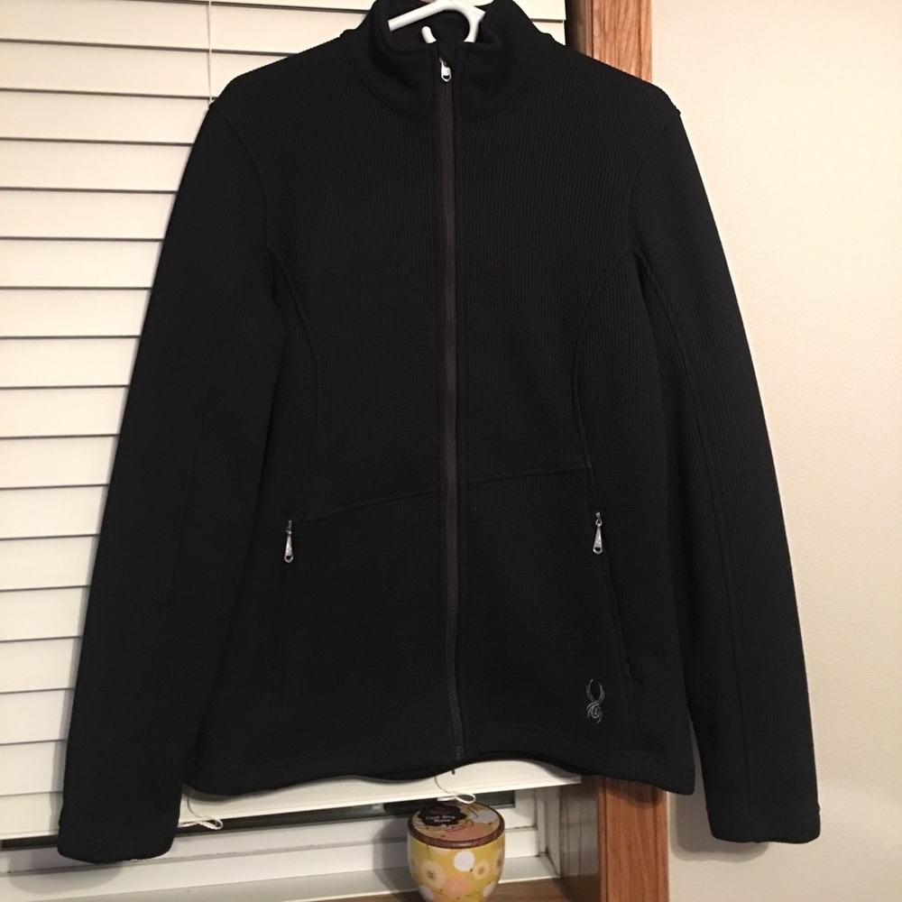 Women's Black Spyder Jacket