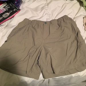 Columbia nylon shorts waterproof