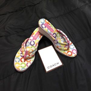 Authentic: Brand New Coach sandals