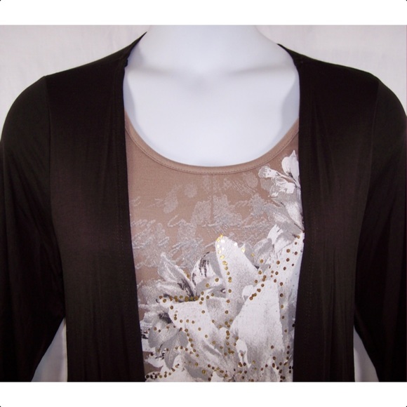 YUMMY PLUS 4X ‘Layer Look' Top NEW - Picture 2 of 8