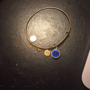 Alex and Ani September birthstone bracelet