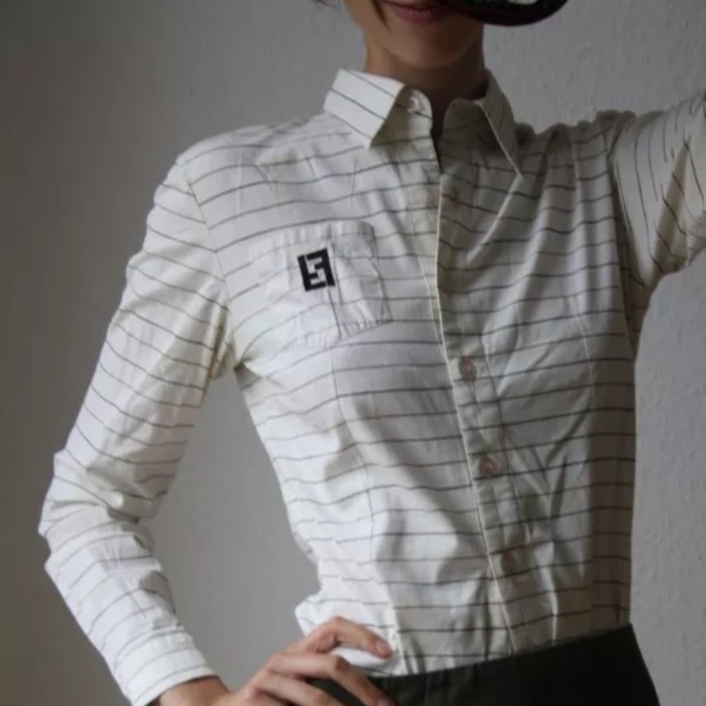 SOLD // Authentic Fendi Blouse - Picture 3 of 8