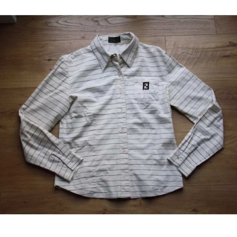 SOLD // Authentic Fendi Blouse - Picture 5 of 8