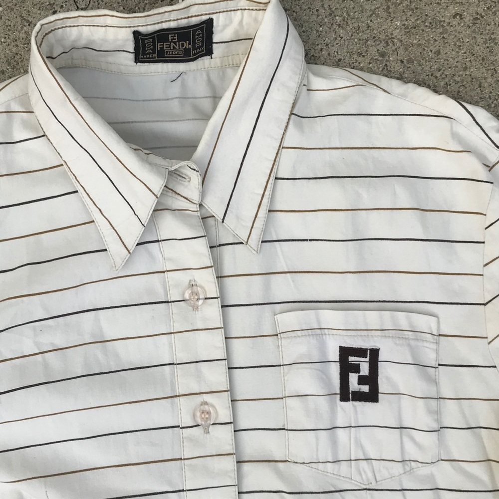 SOLD // Authentic Fendi Blouse - Picture 8 of 8