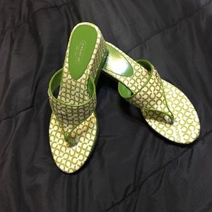 Authentic: Used Coach Sandals