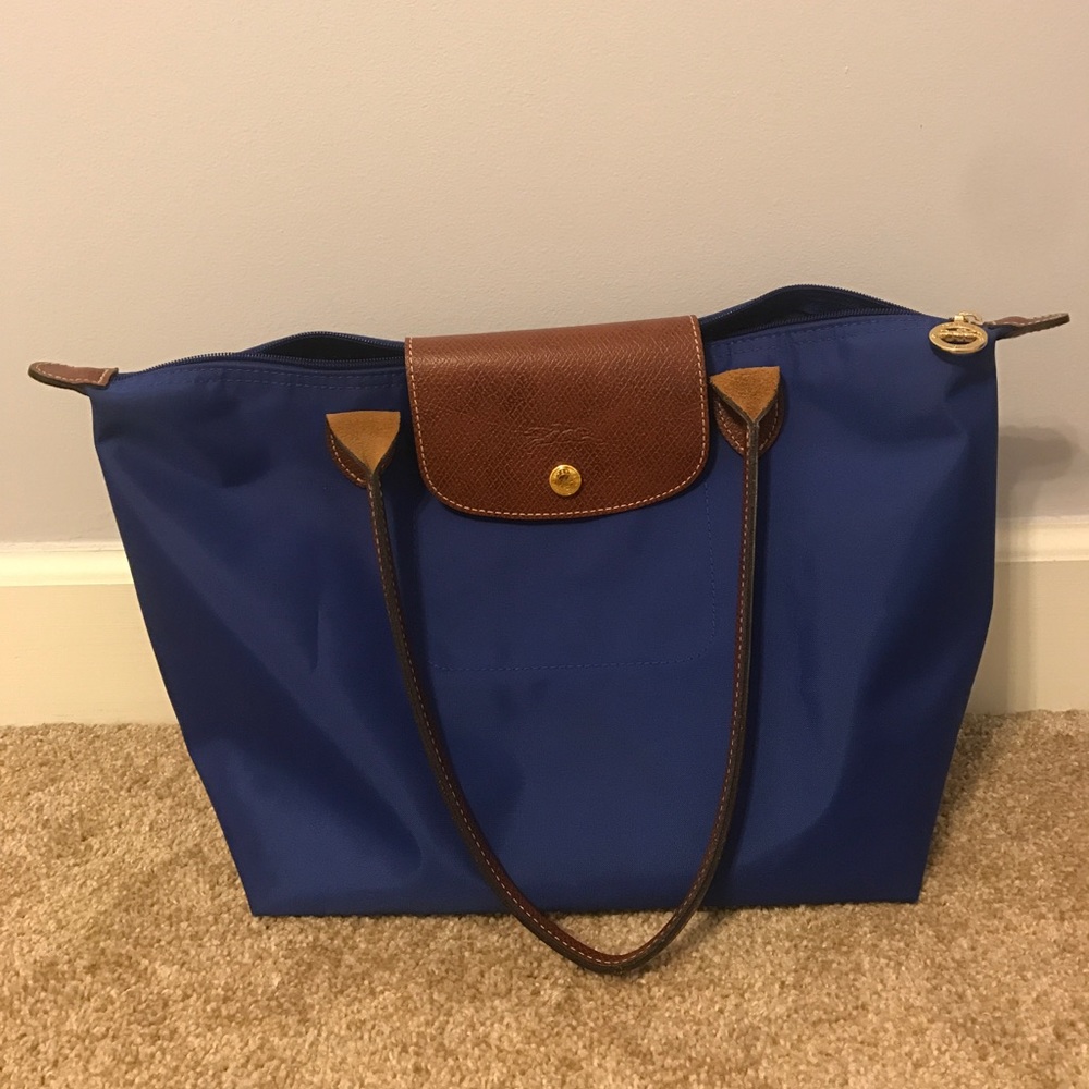 Medium Blue Longchamp Purse