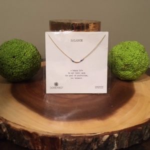 Dogeared "Balance" gold necklace