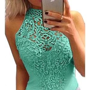 Green Lace Body Suit