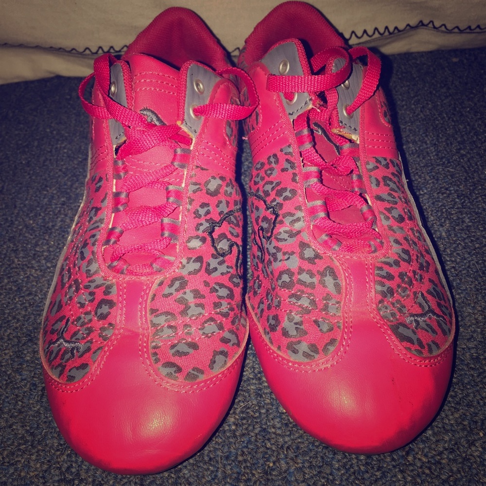 PUMA cheetah print shoes
