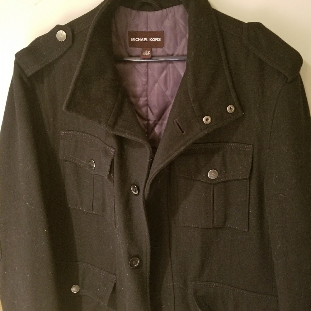 Michael Kors Large black coat