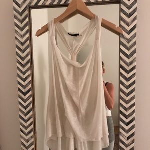 Alice and Olivia Basic White Top