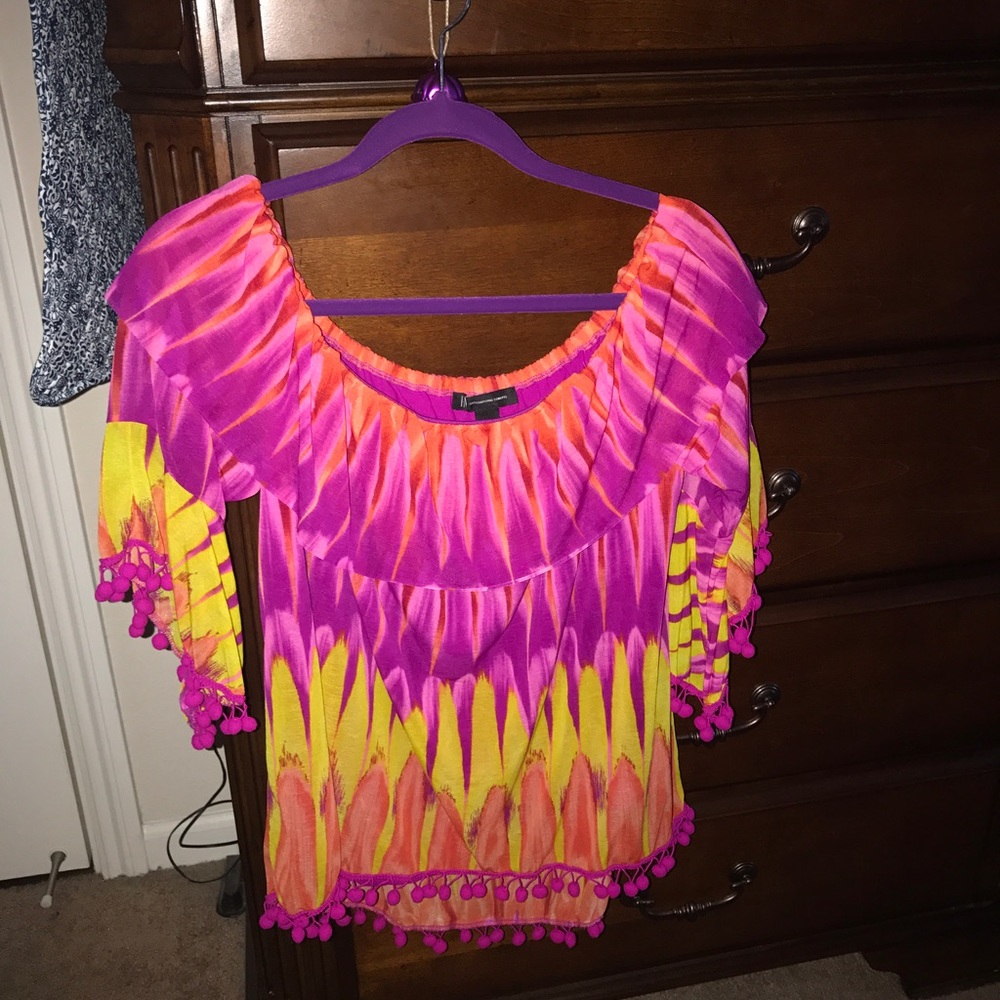 Colorful blouse. NWOT from Macy's Popsicle Line