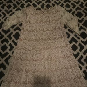 Off white lace dress