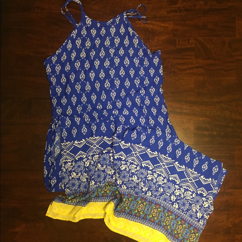 Linen pattern maxi