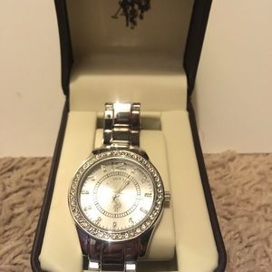 IS POLO ASSN. SILVER WATCH