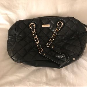 Kate Spade Black Quilted Purse