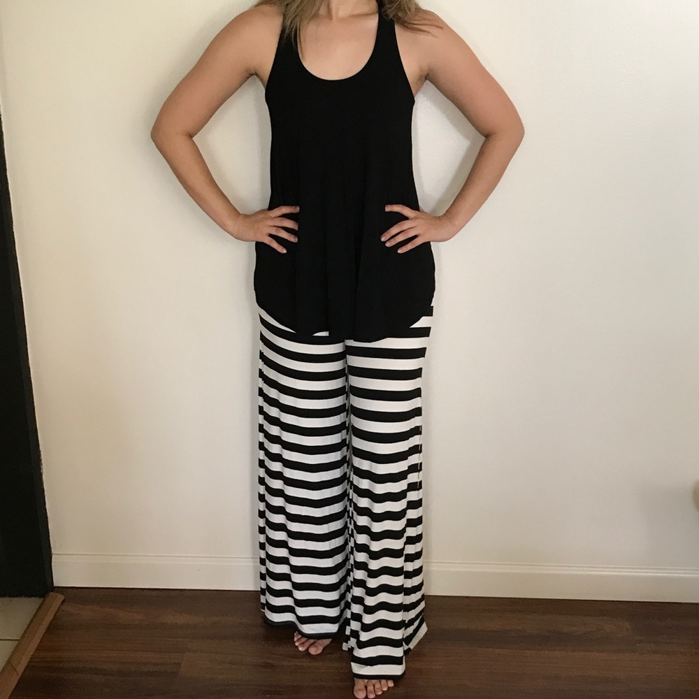 Fighting Eel - Pant Baja - Blk/Wht Stripe