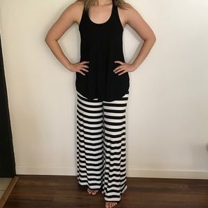 Fighting Eel - Pant Baja - Blk/Wht Stripe