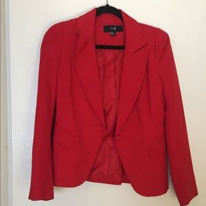 Red blazer