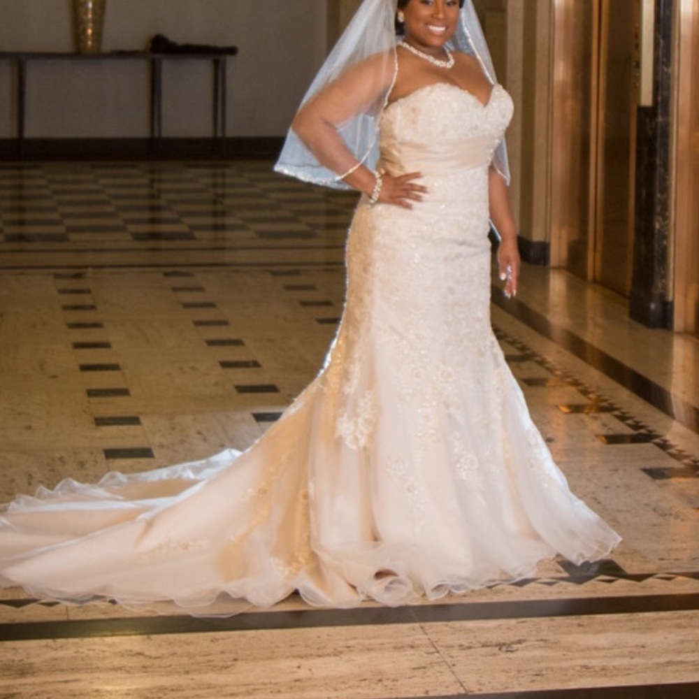 Beautiful Mori Lee Wedding Gown style #1903 - Picture 2 of 7